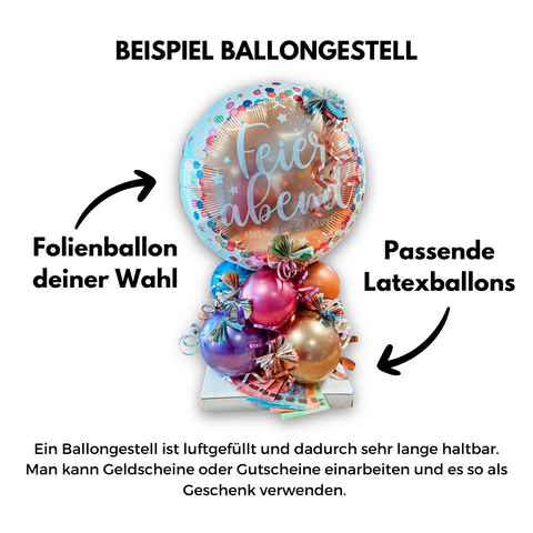 Folienballon zum Geburtstag | Happy Birthday | 45cm | inkl. Heliumfüllung