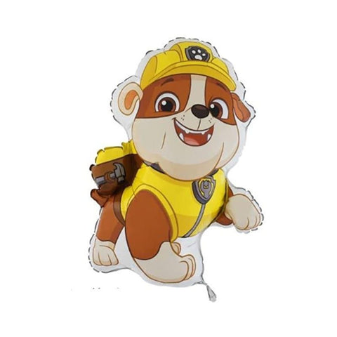 Folienballon Film & TV | Paw Patrol | Rubble  | 71cm | inkl. Heliumfüllung