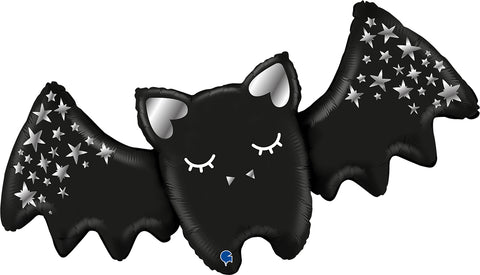 Folienballon Halloween | Fledermaus | ca. 109 cm | inkl. Heliumfüllung