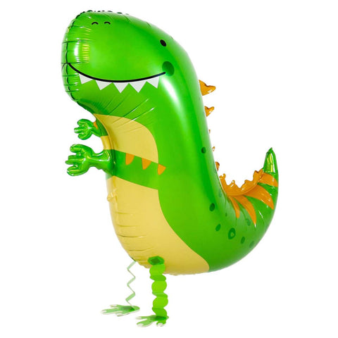 Airwalker Folienballon | Walking Dino | ca. 75cm | inkl. Heliumfüllung