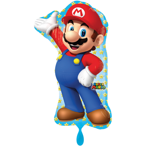 Folienballon Film & TV | Super Mario | 83cm | inkl. Heliumfüllung