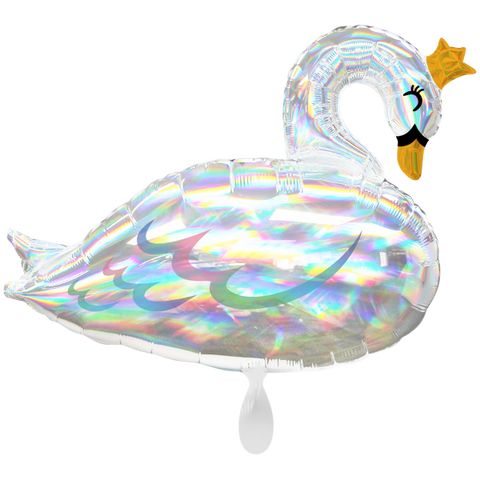 Tierballon Schwan | ca. 73 cm | inkl. Heliumfüllung