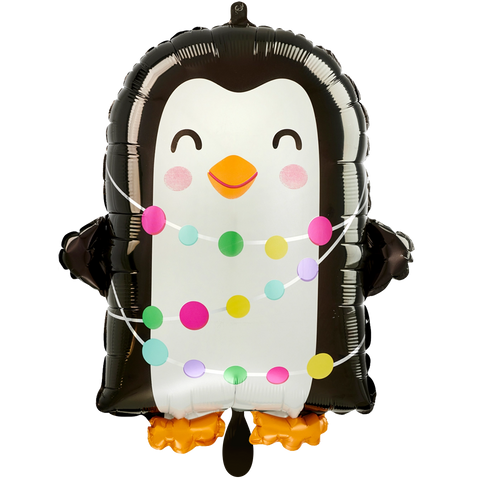 Tierballon Pinguin | ca. 45cm | inkl. Heliumfüllung