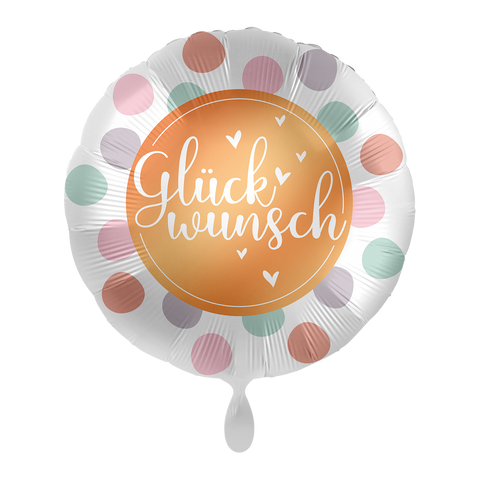 Folienballon Prüfung | Glückwunsch | Geburtstag | ca. 45cm Durchmesser