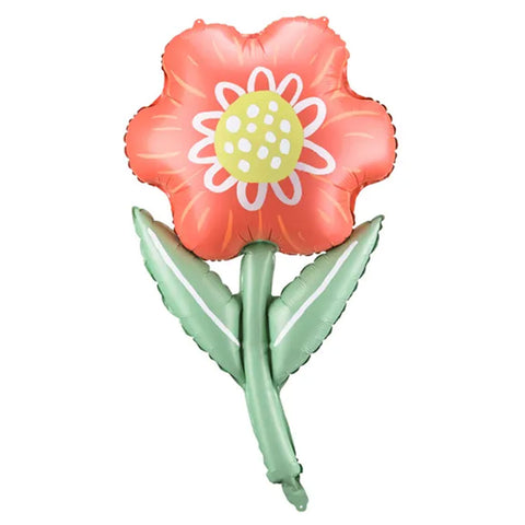 Folienballon Figur & Form | Blume | ca. 75cm | inkl. Heliumfüllung