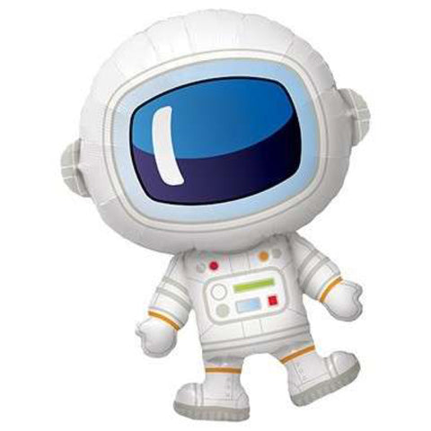 Folienballon Figur & Form | Astronaut | ca. 94cm | inkl. Heliumfüllung