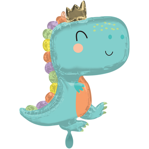 Tierballon XXL Baby Dinosaurier | ca. 78cm | inkl. Heliumfüllung